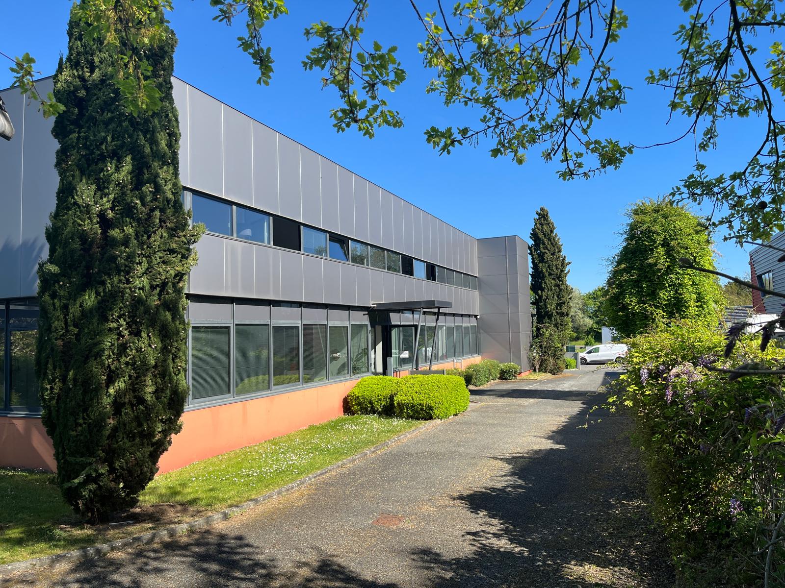 Bâtiment La Pharmaceutique – vue extérieure côté parc